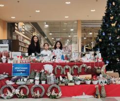 Obchůdky s Albertem - prodej dětských výrobků v adventním čase